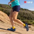 Injinji - 【injinji】女 Ultra Run終極系列五趾短襪 (向日葵) - WAA6914  | 吸濕排汗 推薦女生 避震緩衝 推薦路跑用品 慢跑長跑 馬拉松襪