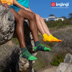 Injinji - 【injinji】女 Ultra Run終極系列五趾短襪 (向日葵) - WAA6914  | 吸濕排汗 推薦女生 避震緩衝 推薦路跑用品 慢跑長跑 馬拉松襪