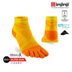Injinji - 【injinji】女 Ultra Run終極系列五趾短襪 (向日葵) - WAA6914  | 吸濕排汗 推薦女生 避震緩衝 推薦路跑用品 慢跑長跑 馬拉松襪