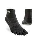 Injinji - 【injinji】Run輕量吸排五趾短襪NX (黑色) - NAA1295 | COOLMAX 快乾襪 吸濕排汗 輕量透氣 五趾襪 短襪