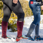 Injinji - 【injinji】SNOW THERMOLITE保暖五趾高筒襪(薄霧灰) - NAA0193 | COOLMAX 保暖襪 吸濕排汗 五趾襪 高筒襪