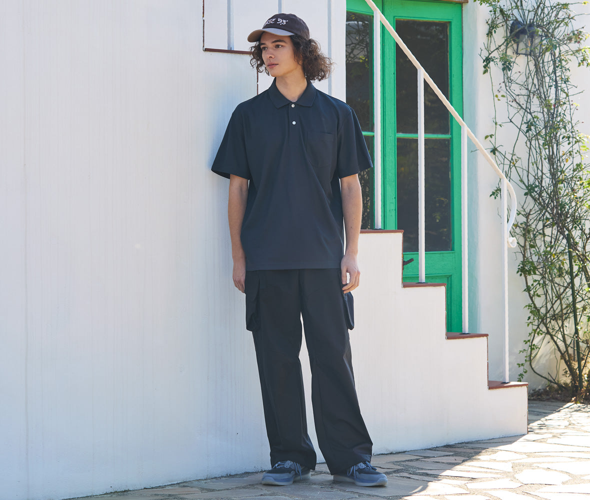 日本 United Athle 2021-01 網眼Polo衫 官方形象照