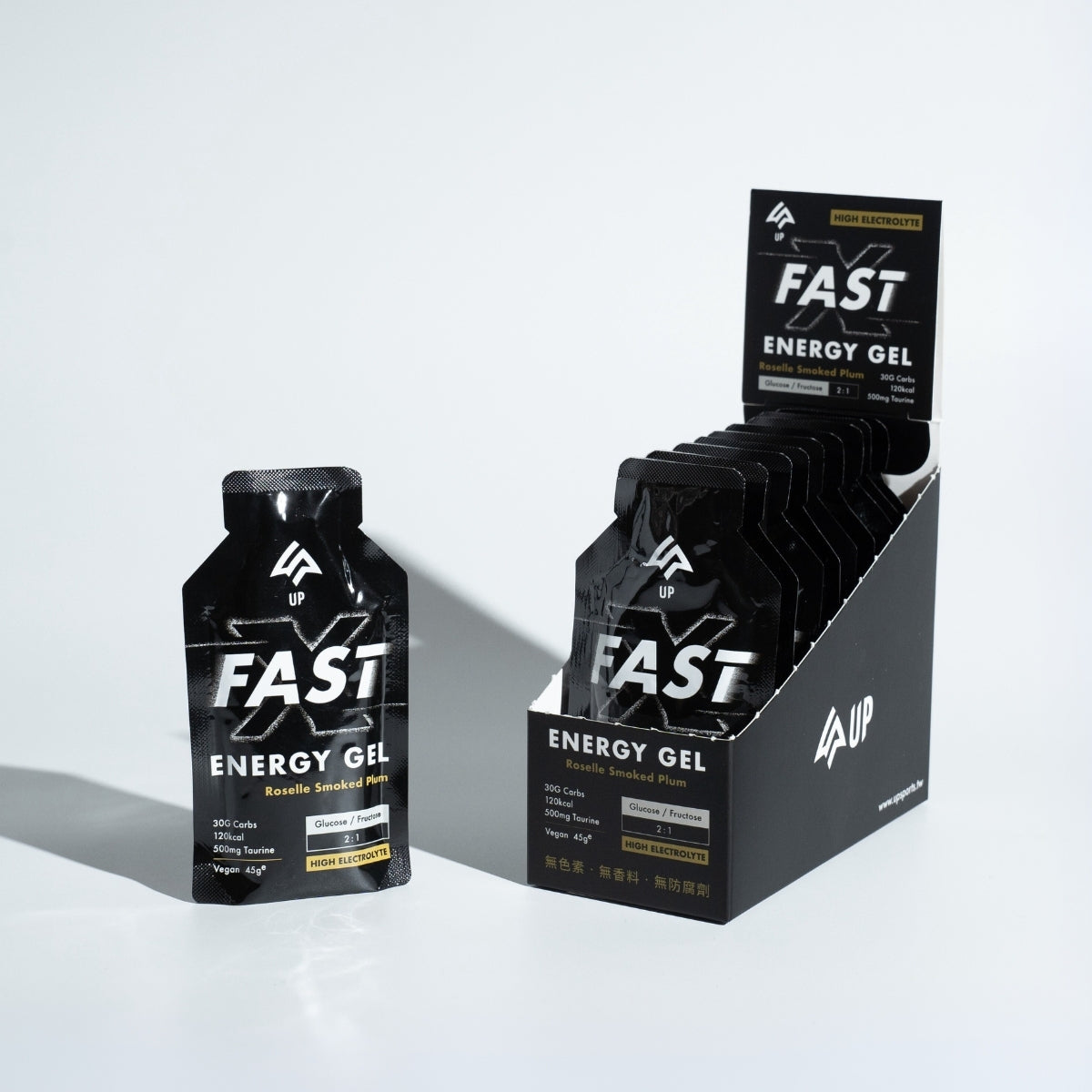 UP Sports - UP FAST-X 能量果膠-洛神烏梅風味 10入