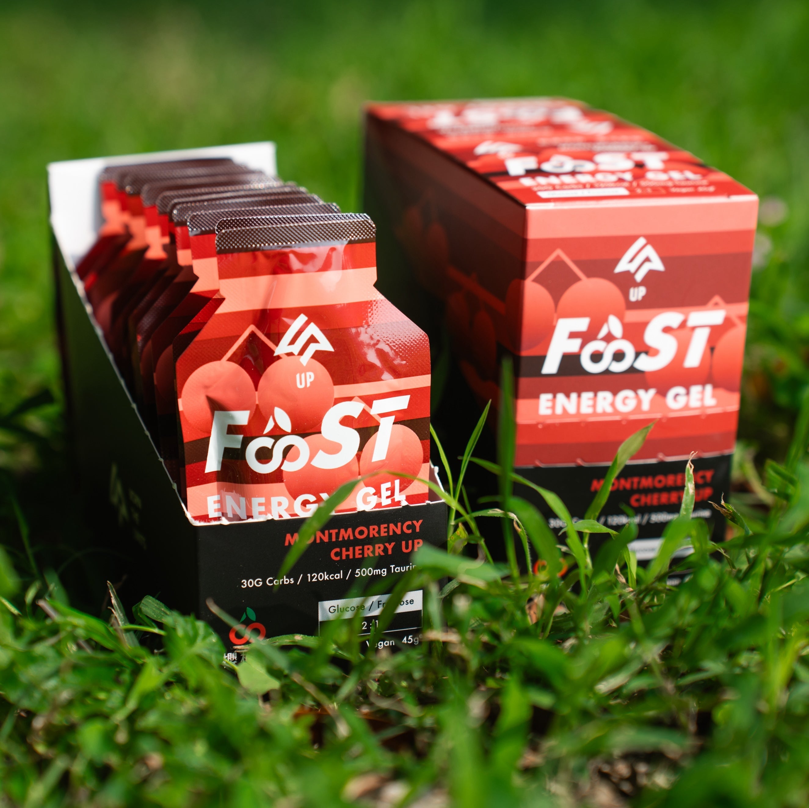 UP Sports - UP FAST 能量果膠-酸櫻桃汁風味 10入