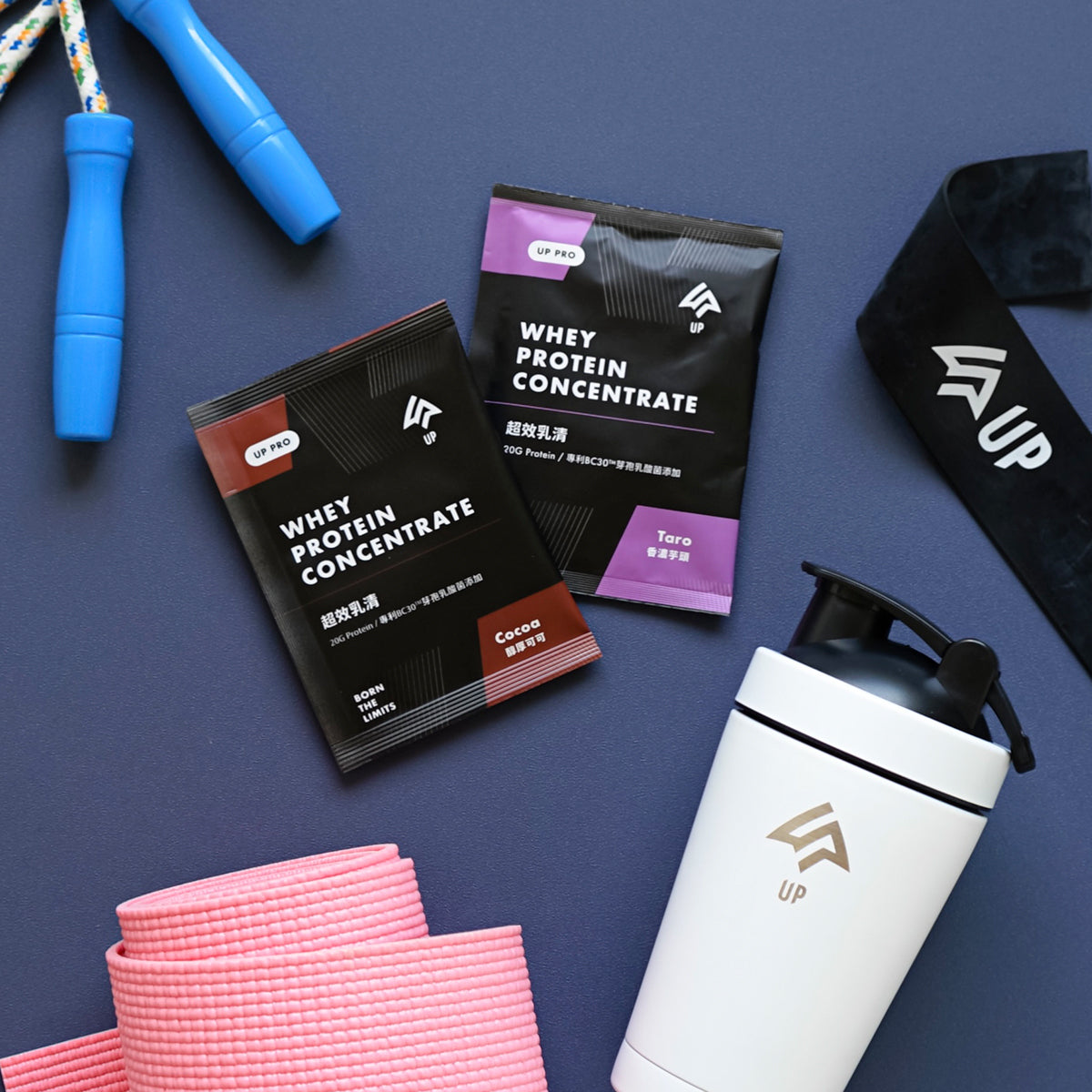 UP Sports - UP超效乳清-香濃芋頭口味10入