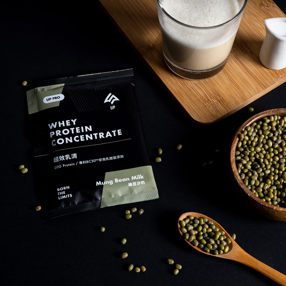 UP Sports - UP超效乳清-綠豆沙奶口味10入