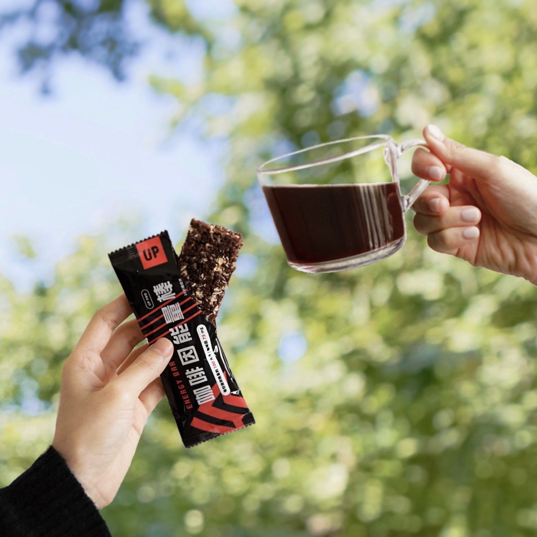 UP Sports - UP咖啡因能量棒-香蕉可可 3入