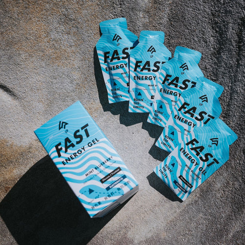 UP Sports - UP FAST 能量果膠-沁涼藍莓風味 10入