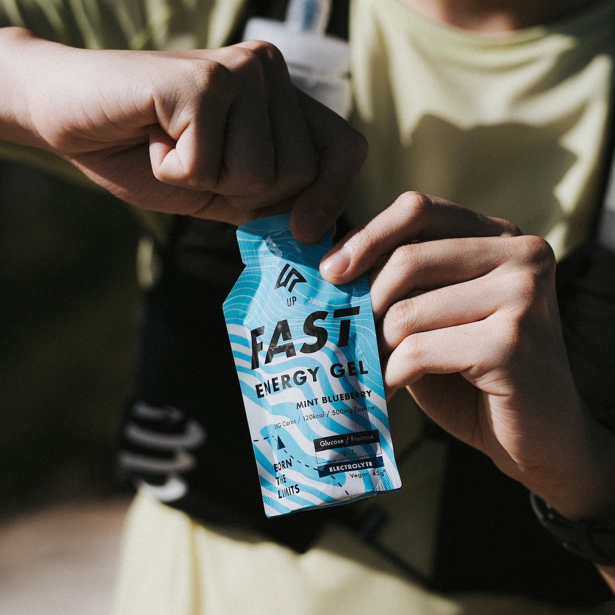 UP Sports - UP FAST 能量果膠-沁涼藍莓風味 10入