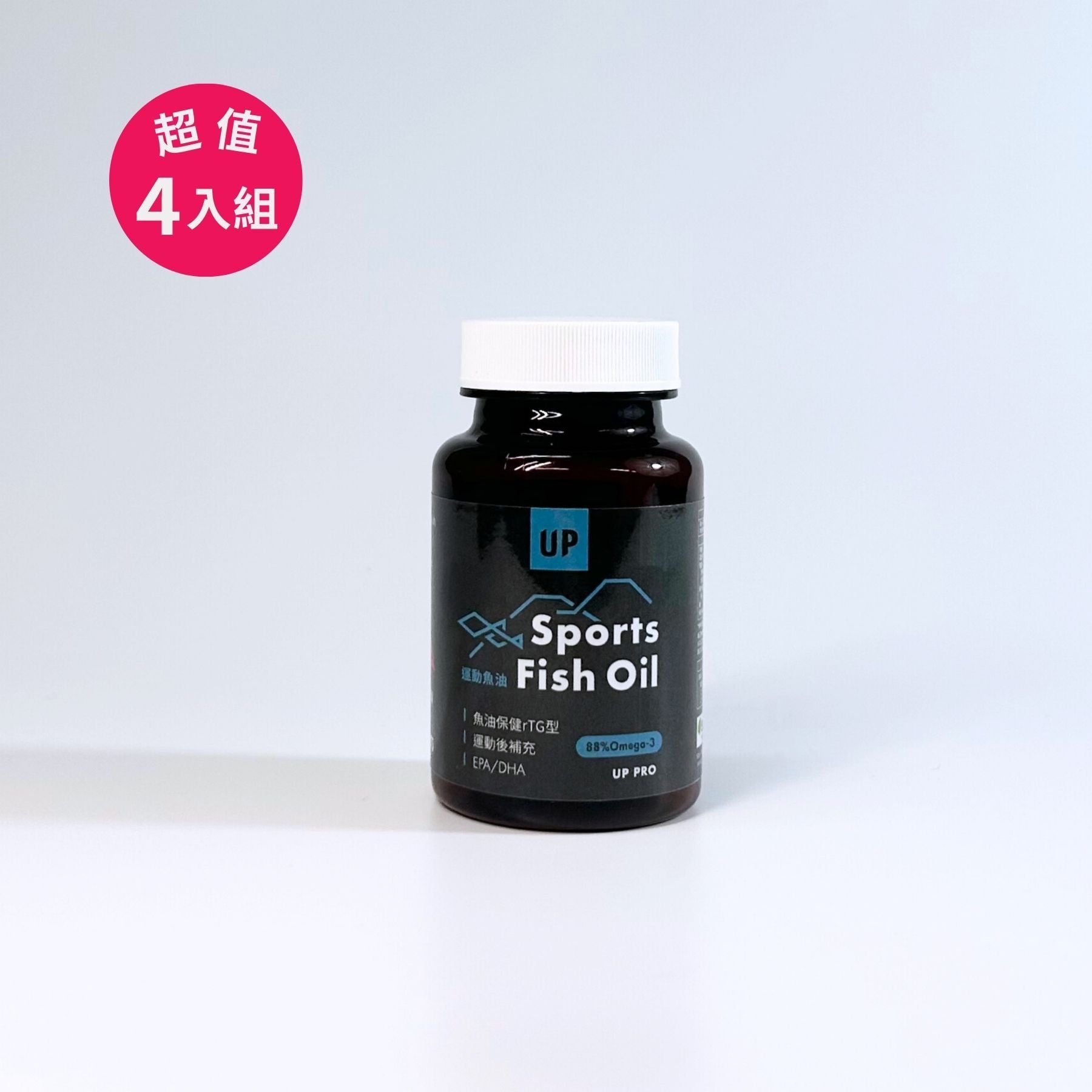 UP Sports - UP運動魚油-60粒/罐 4入組