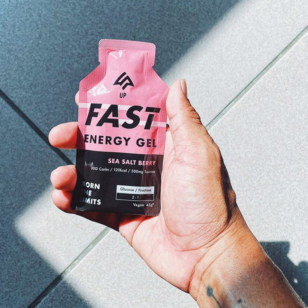 UP Sports - UP FAST 能量果膠-海鹽莓果風味 10入